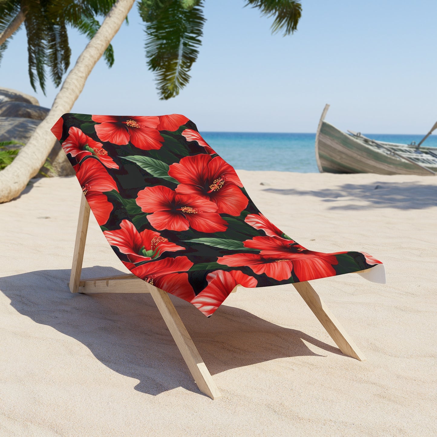 Hibiscus Beach Towel