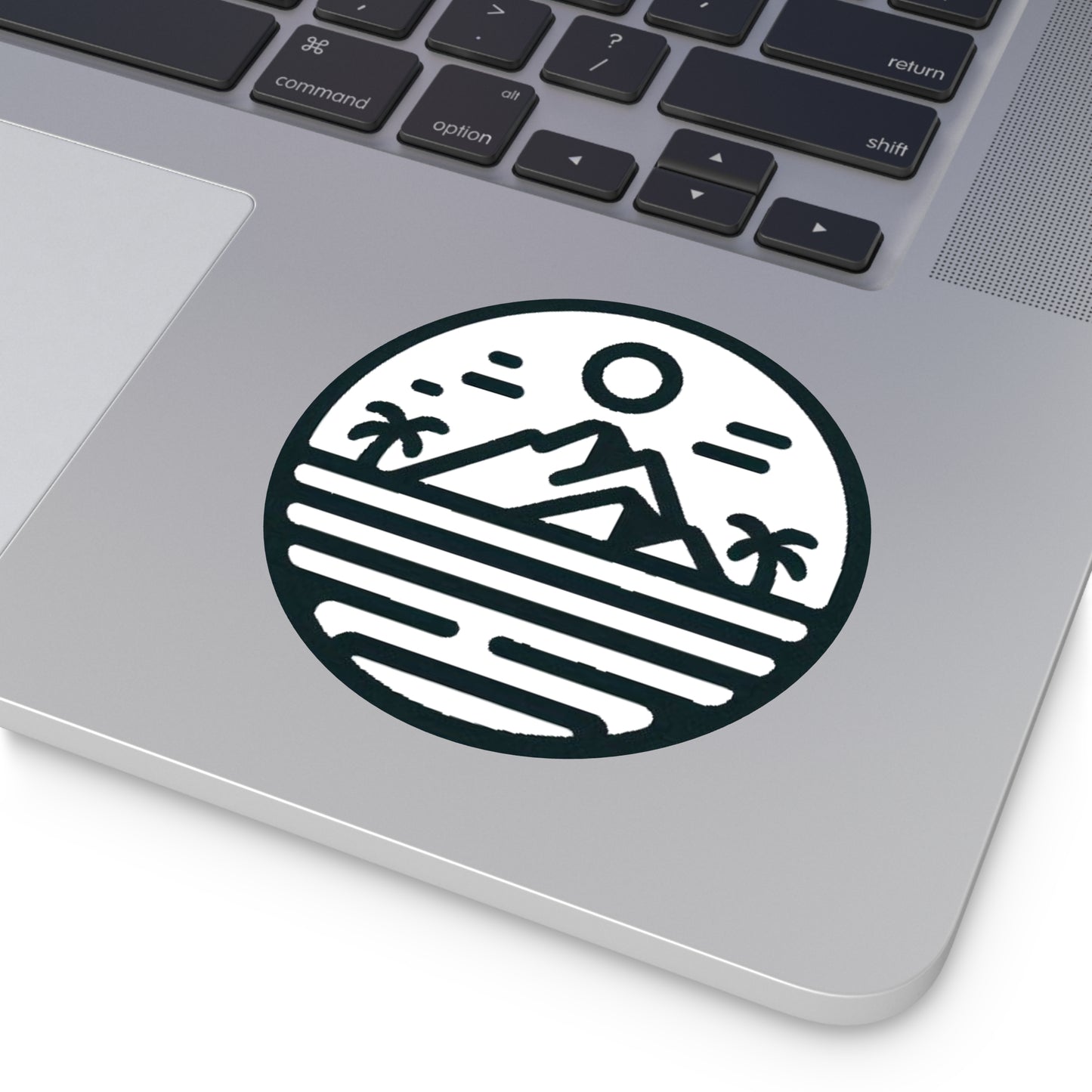 Pacific Islander Round Vinyl Stickers