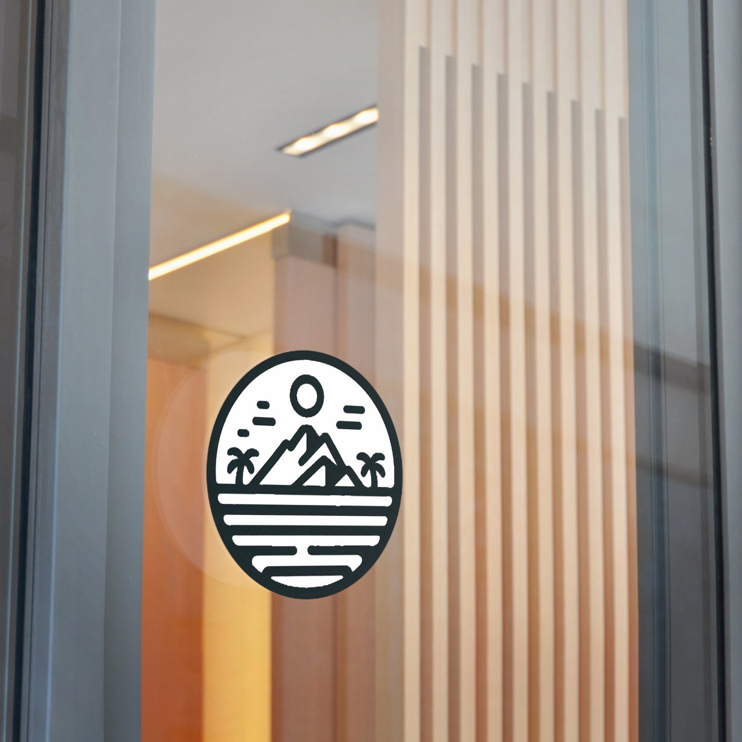 Pacific Islander Round Vinyl Stickers