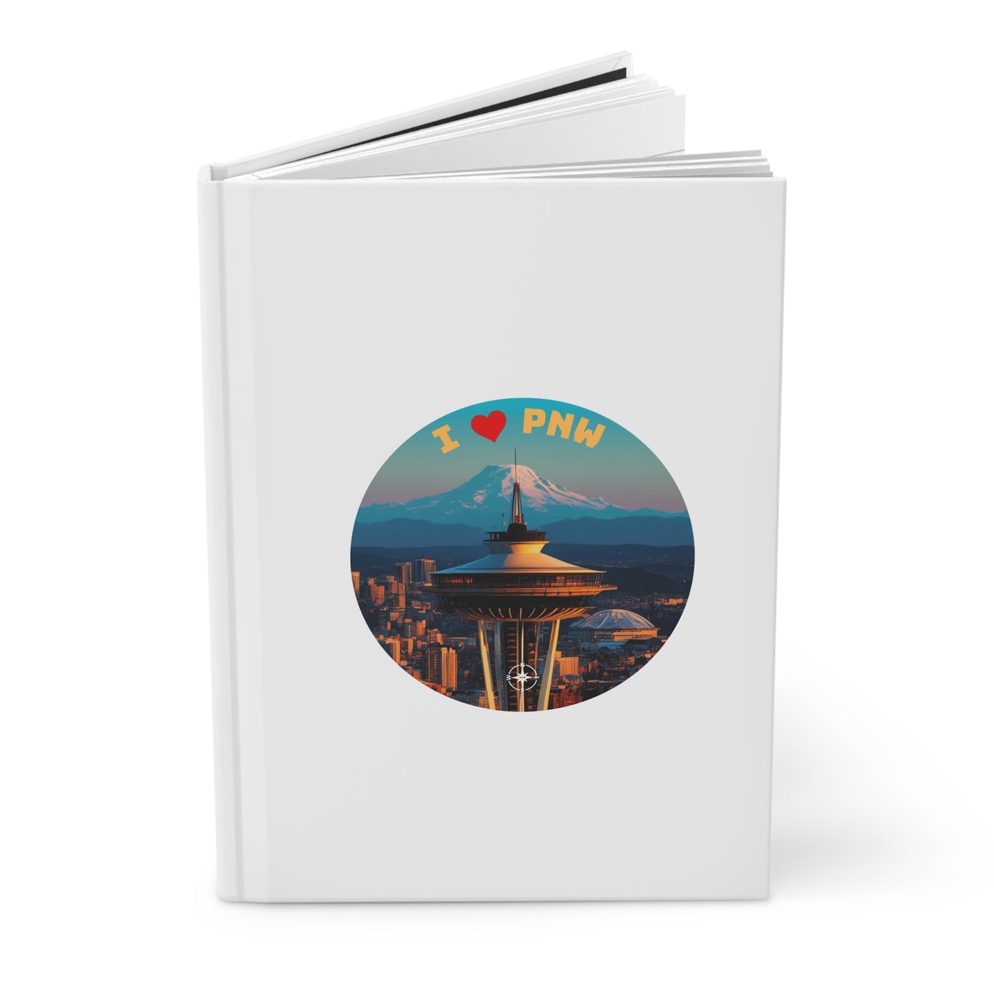 I Heart Seattle Hardcover Journal