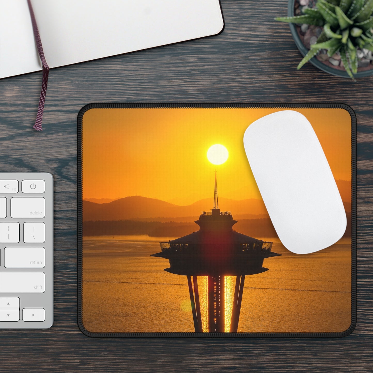 Seattle Sunset Gaming Mouse Pad