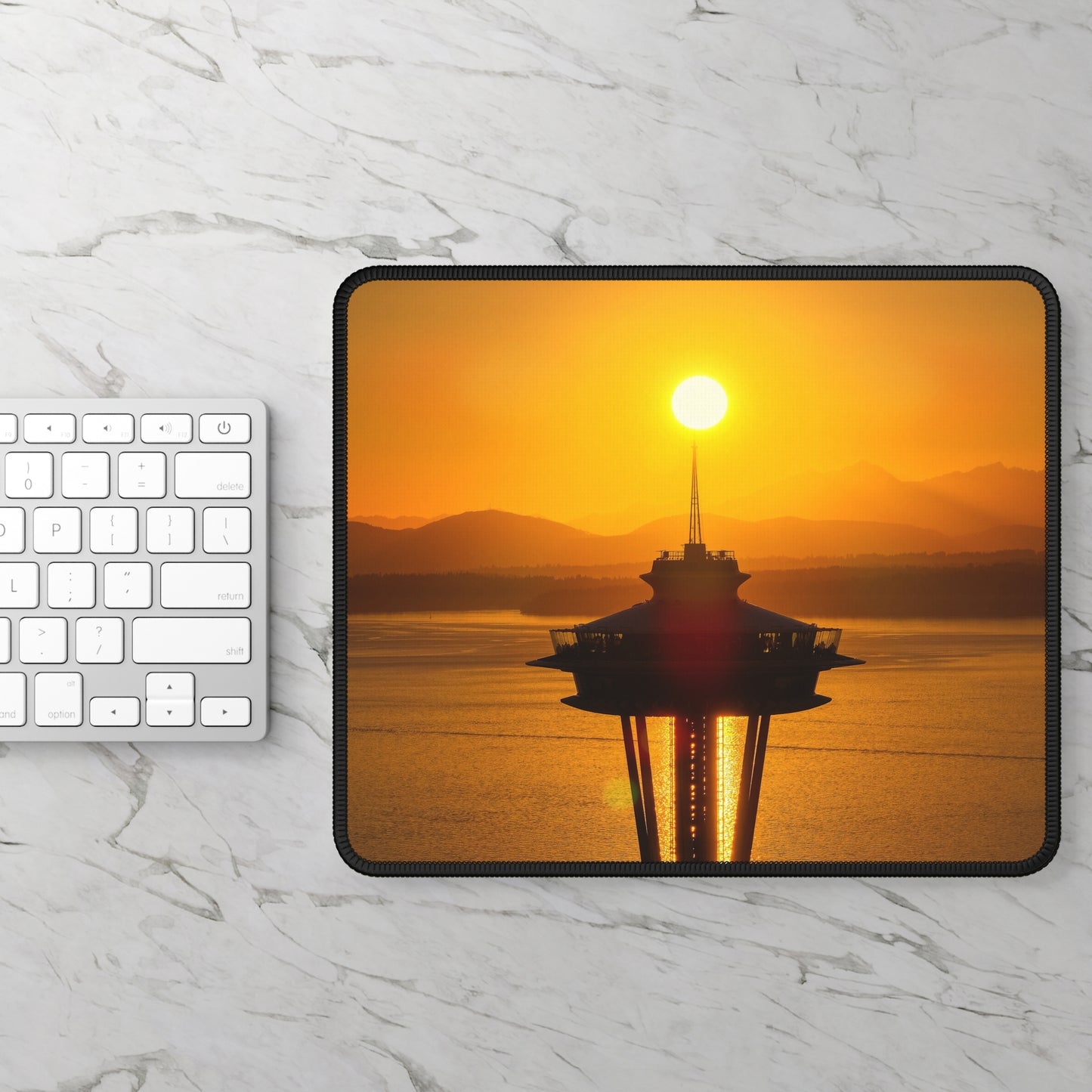 Seattle Sunset Gaming Mouse Pad