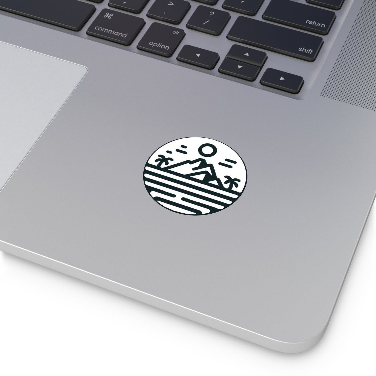 Pacific Islander Round Vinyl Stickers