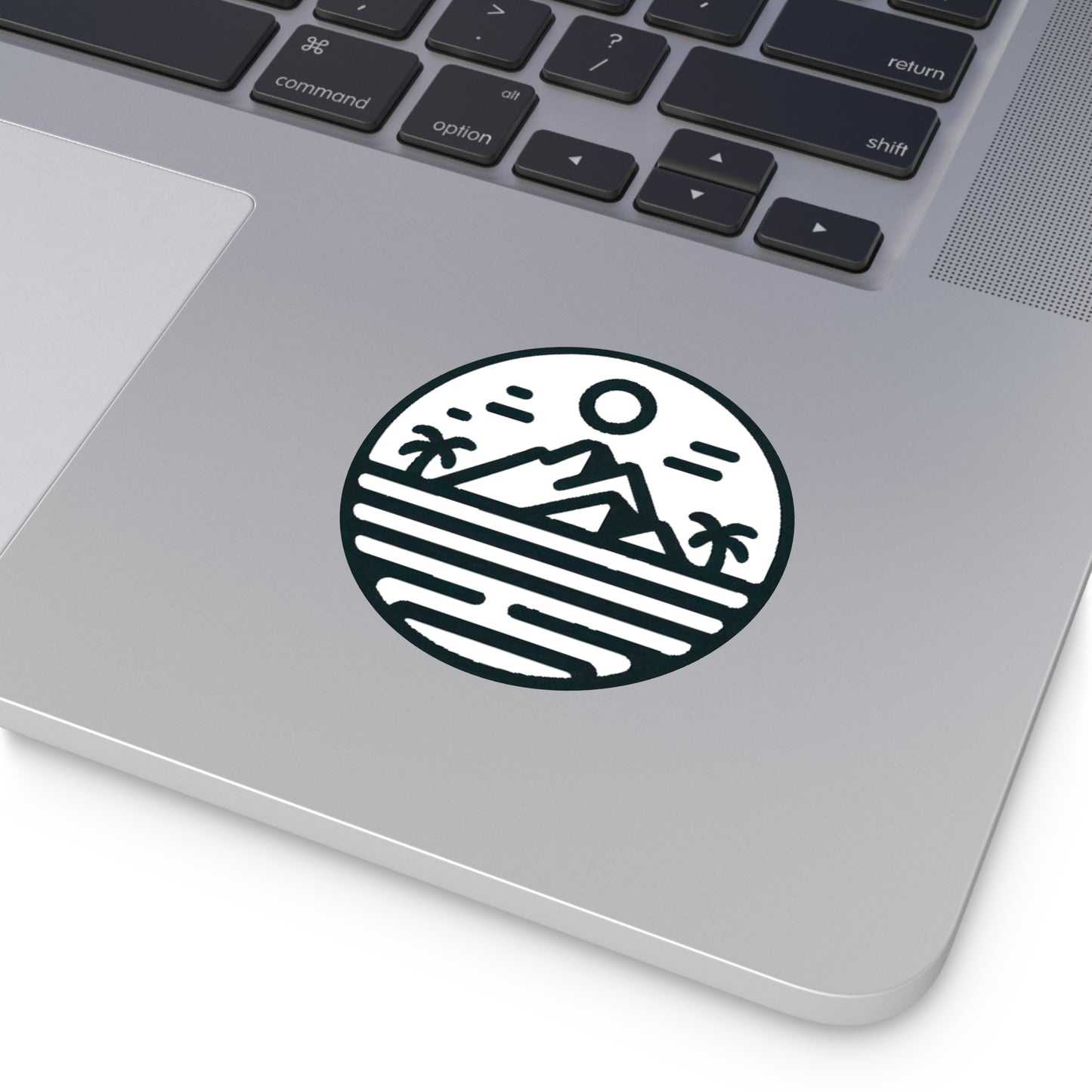 Pacific Islander Round Vinyl Stickers