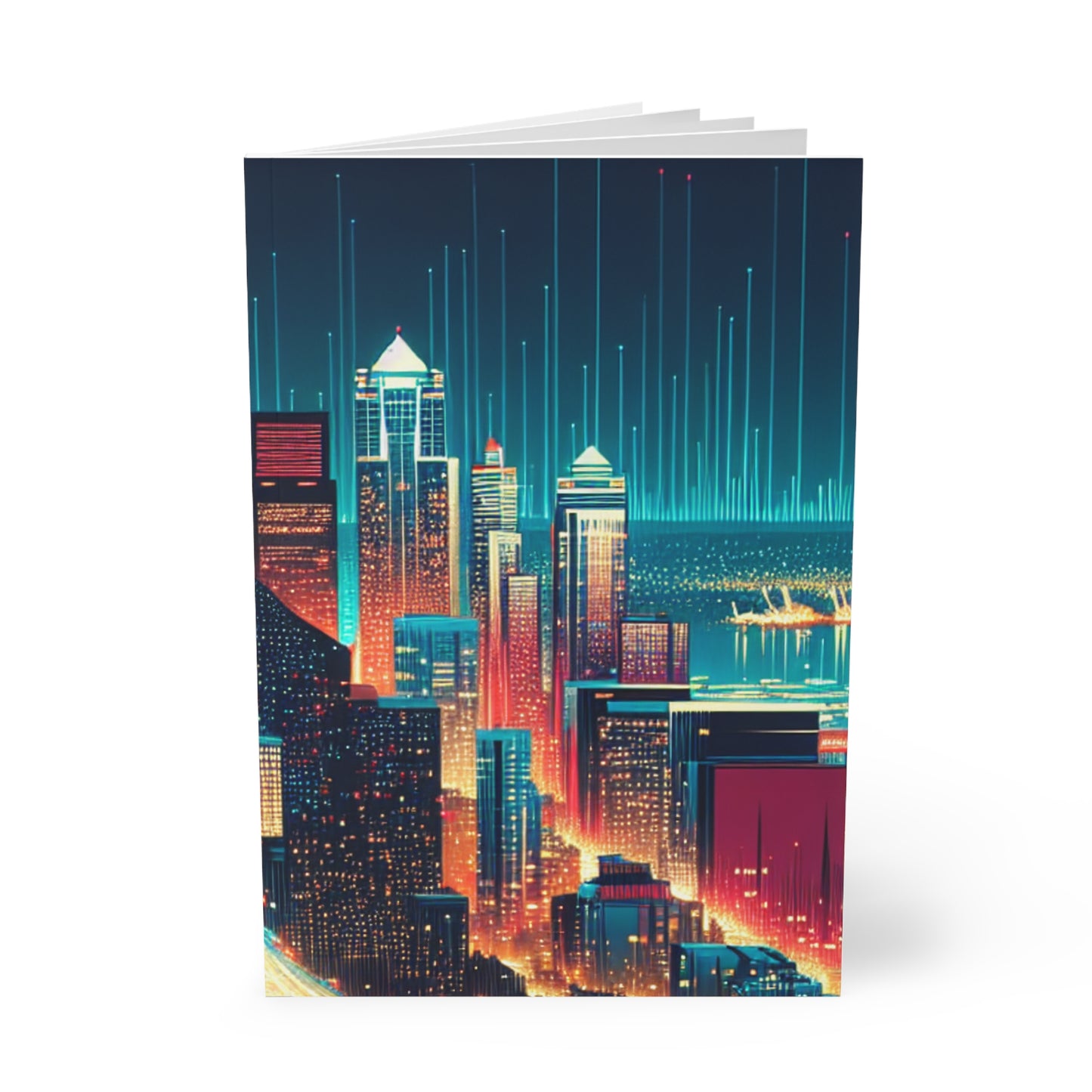 Seattle Waterfront Softcover Notebook