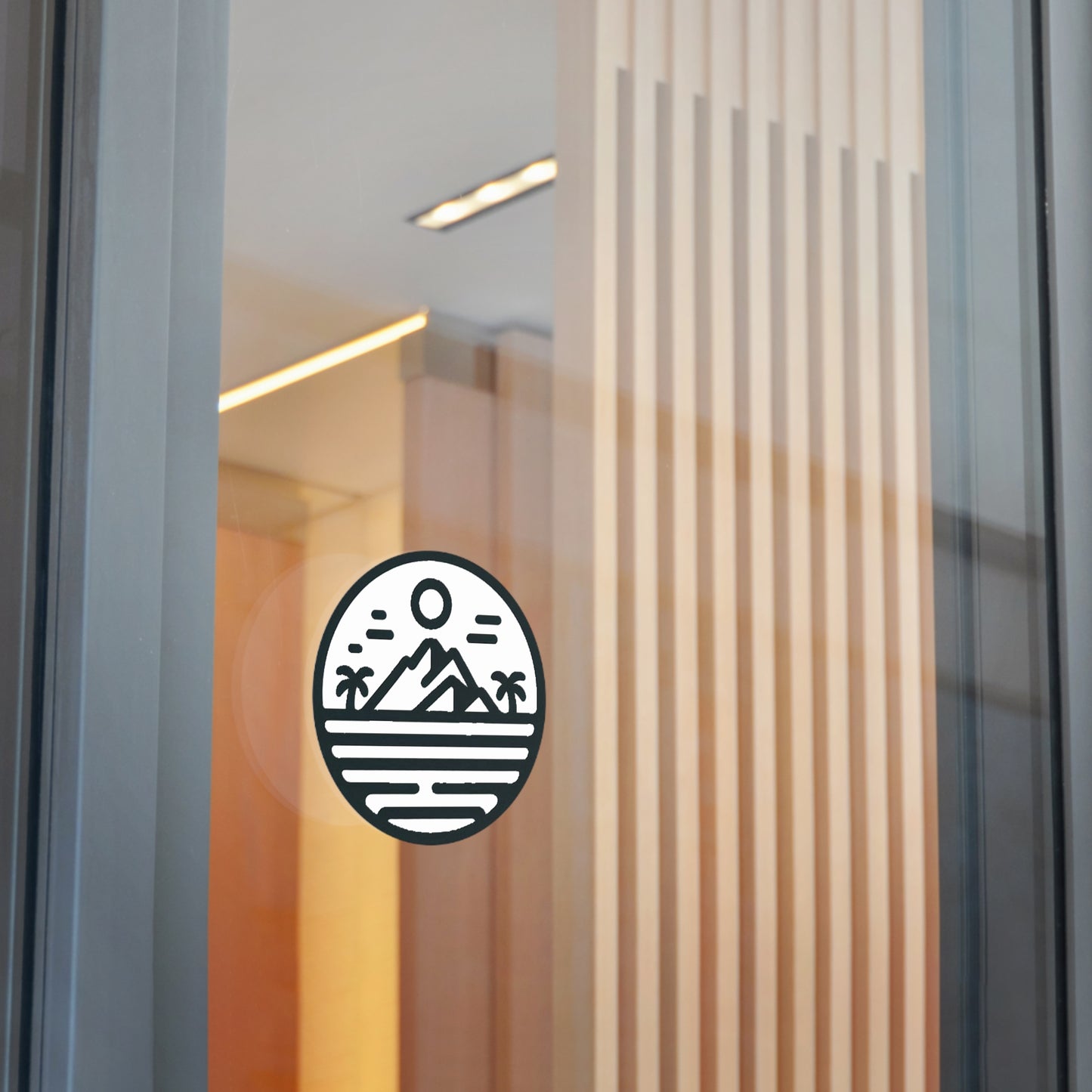 Pacific Islander Round Vinyl Stickers