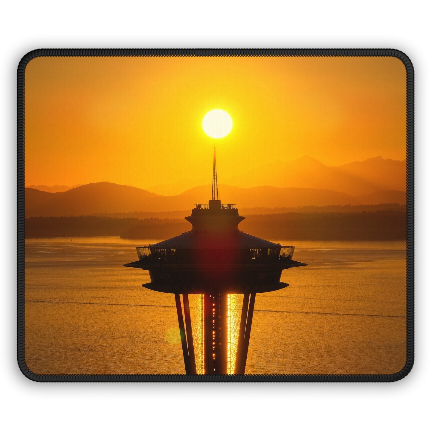 Seattle Sunset Gaming Mouse Pad