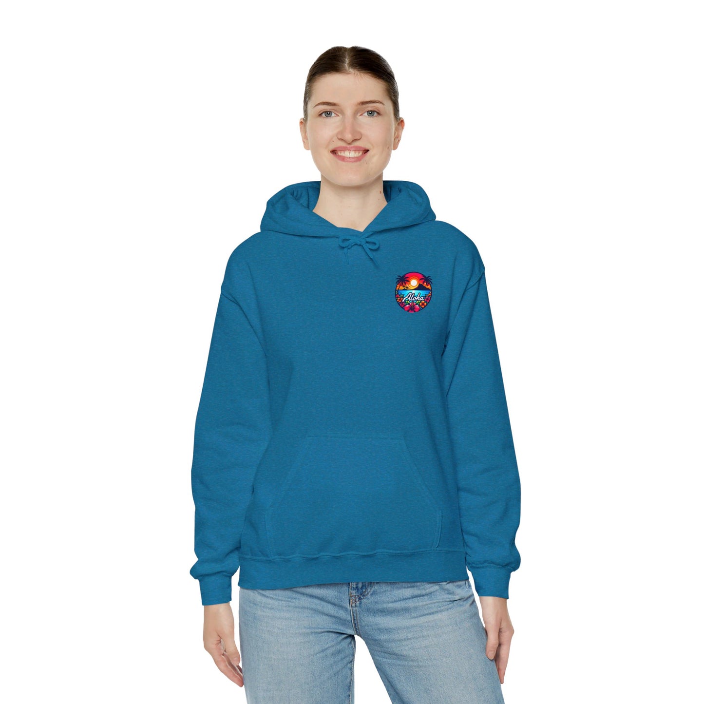 Unisex Aloha Hooded Sweatshirt