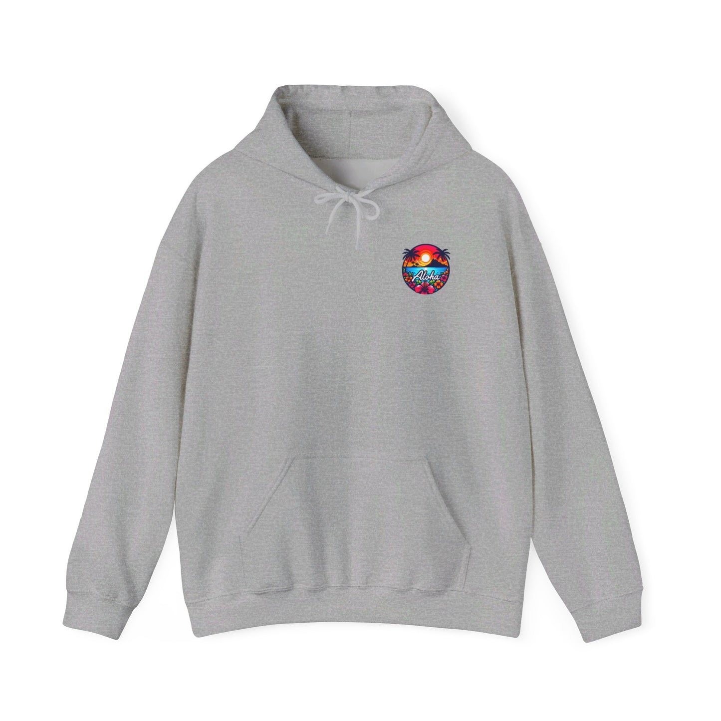 Unisex Aloha Hooded Sweatshirt