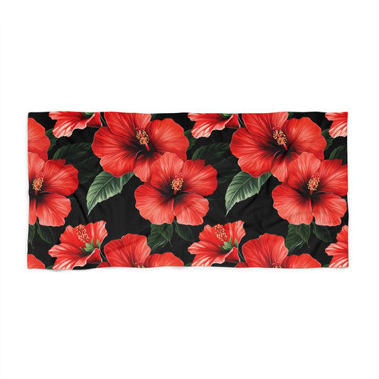 Hibiscus Beach Towel