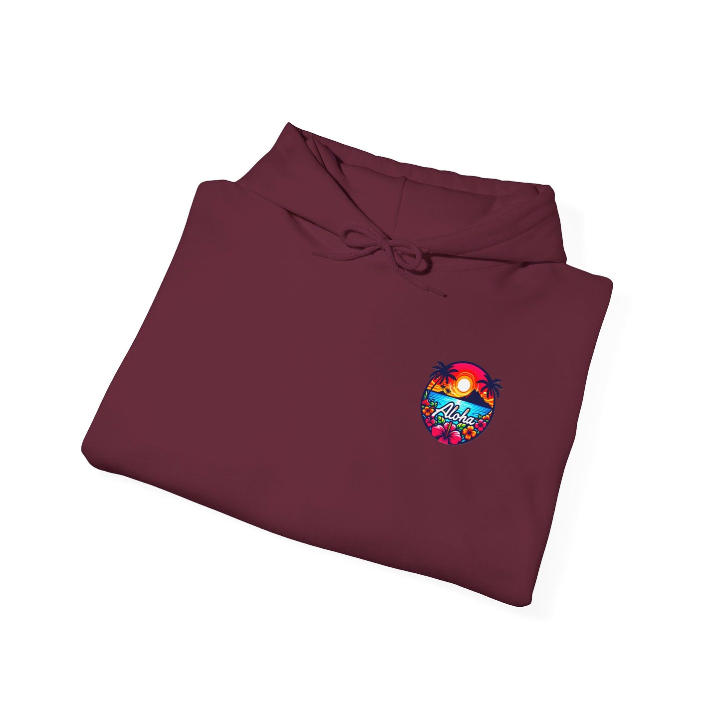 Unisex Aloha Hooded Sweatshirt