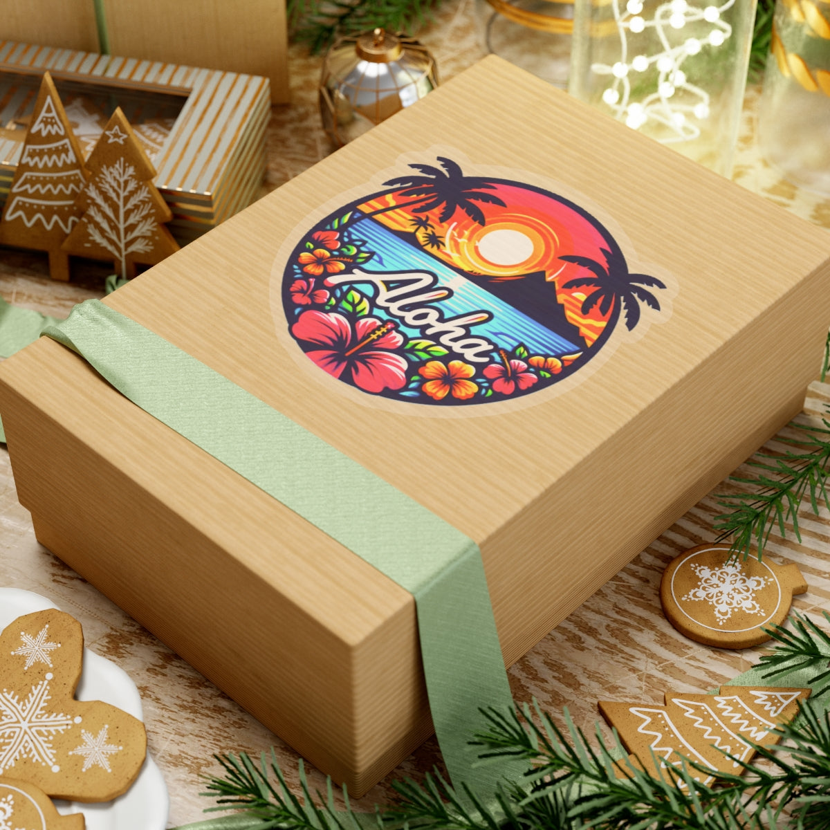Aloha Sunrise Sticker