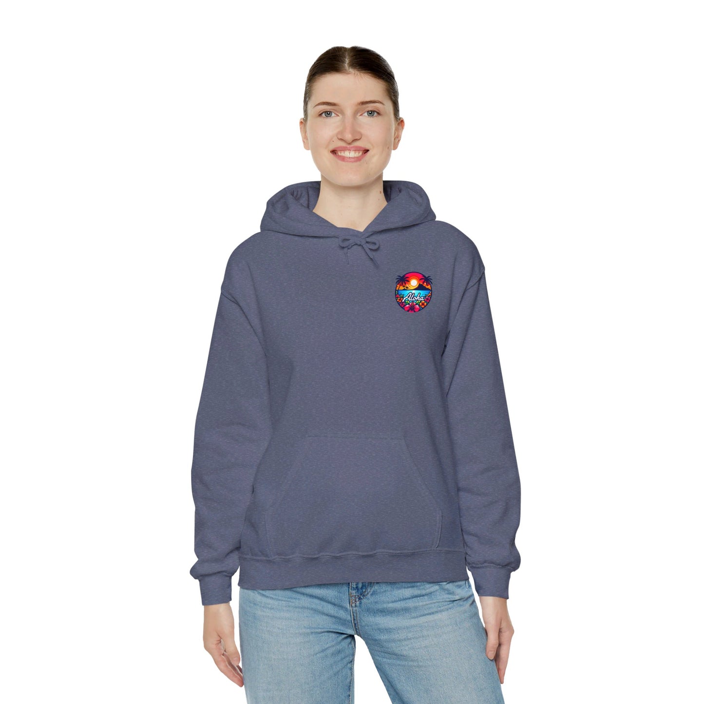 Unisex Aloha Hooded Sweatshirt