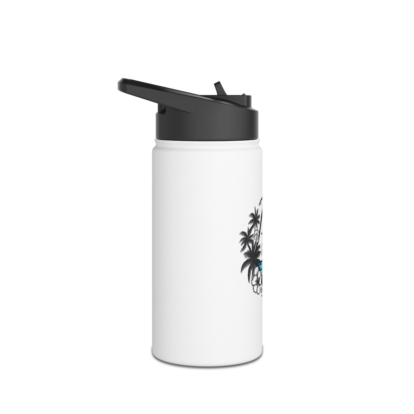 Made with Aloha Stainless Steel Water Bottle, Standard Lid