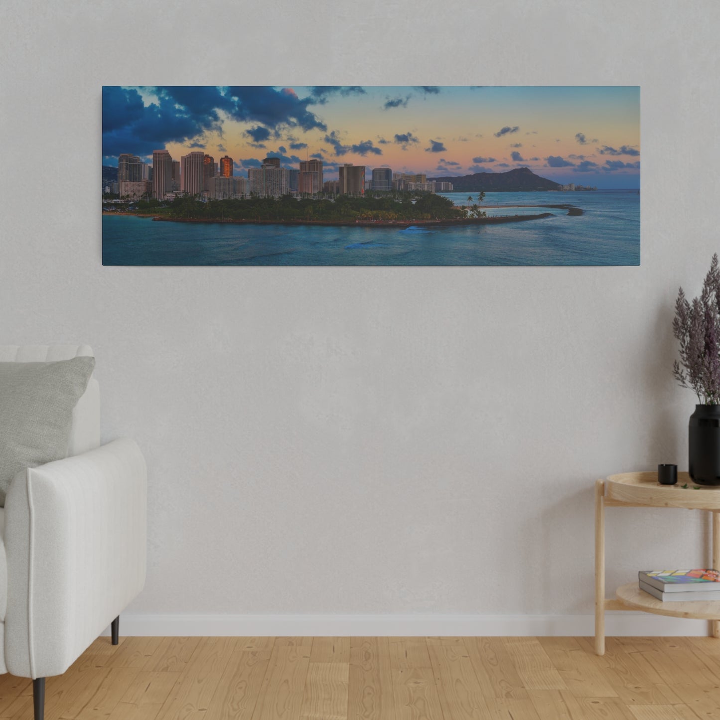 Canvas Print - Diamond Head Sunset