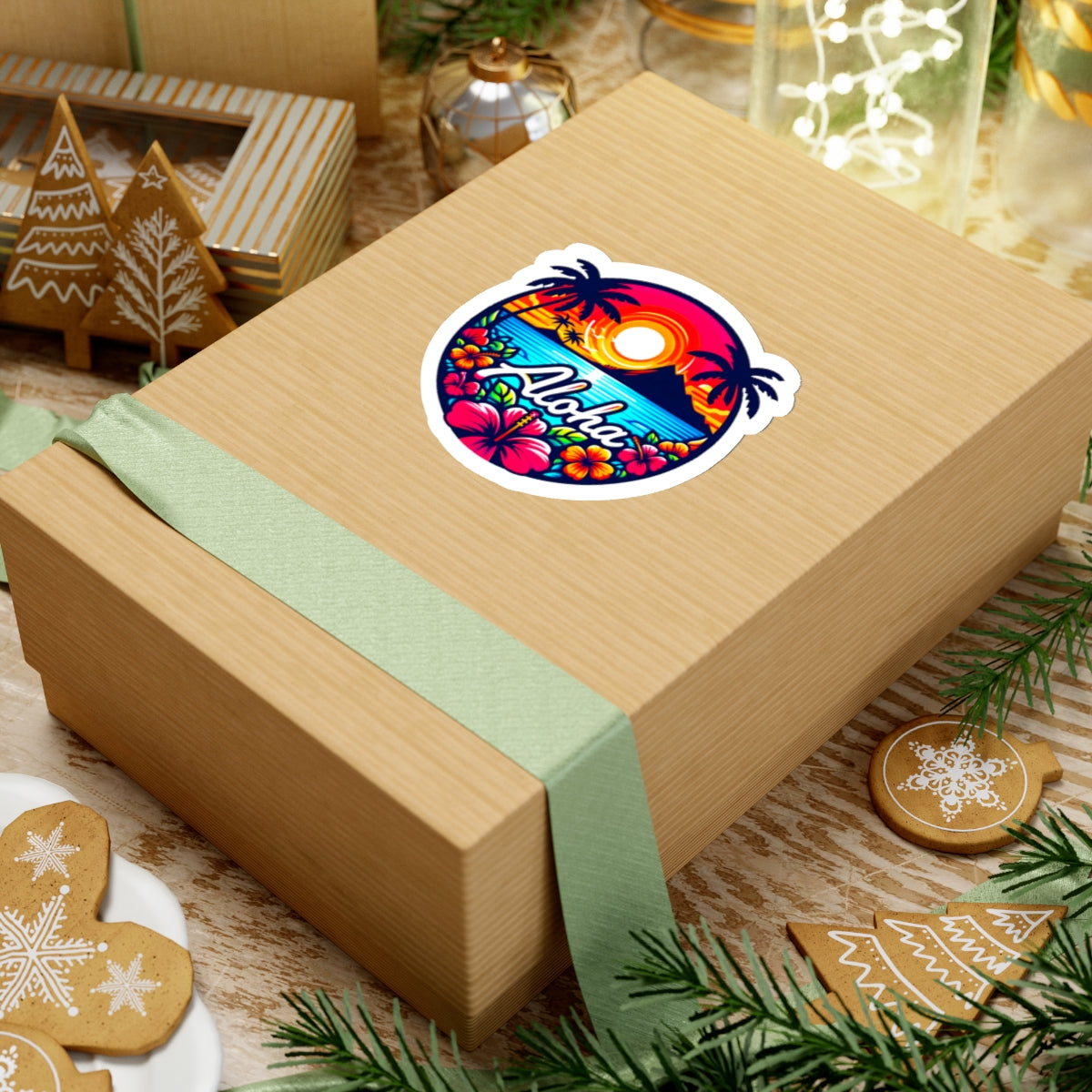 Aloha Sunrise Sticker