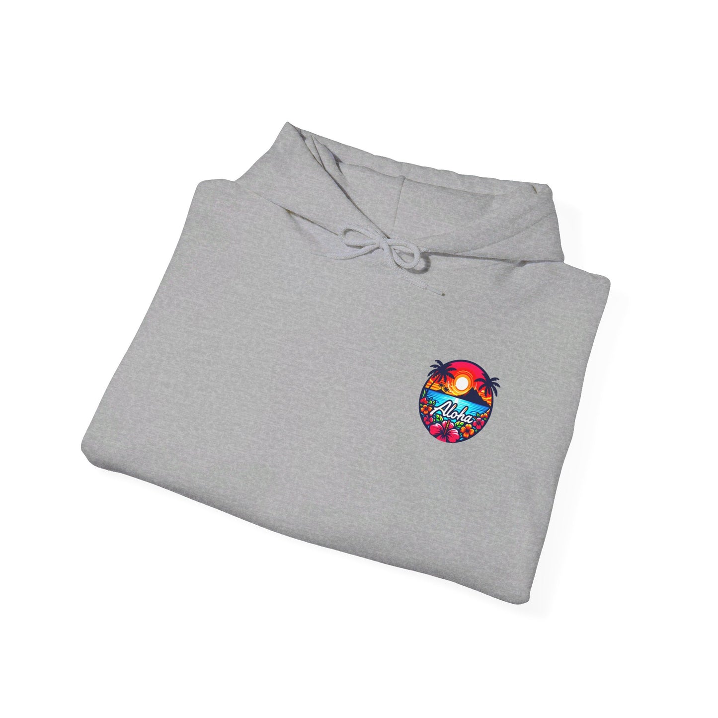 Unisex Aloha Hooded Sweatshirt