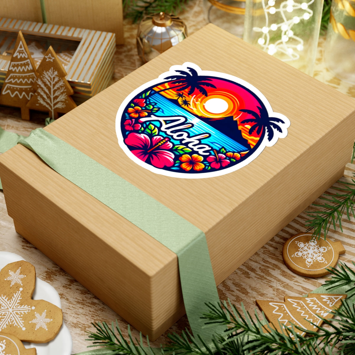 Aloha Sunrise Sticker
