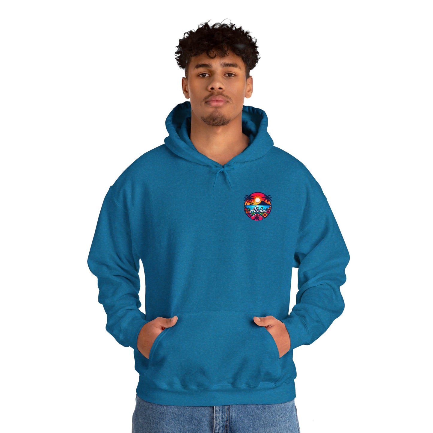 Unisex Aloha Hooded Sweatshirt