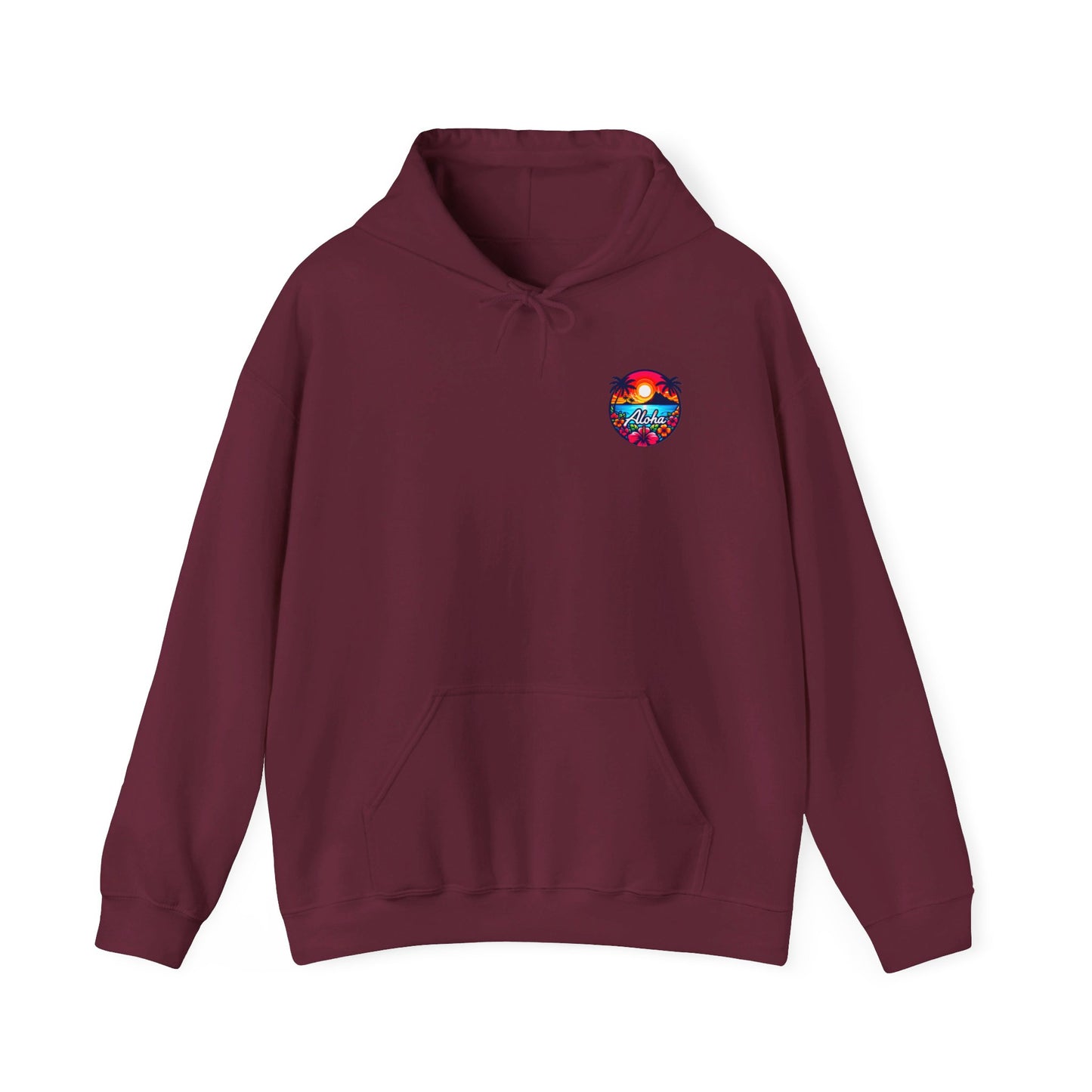 Unisex Aloha Hooded Sweatshirt