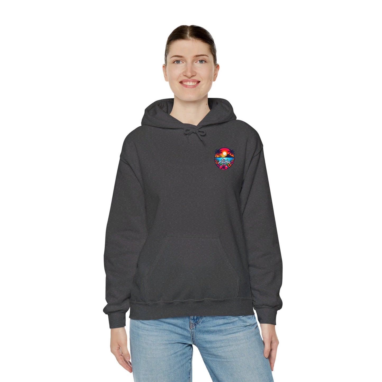 Unisex Aloha Hooded Sweatshirt