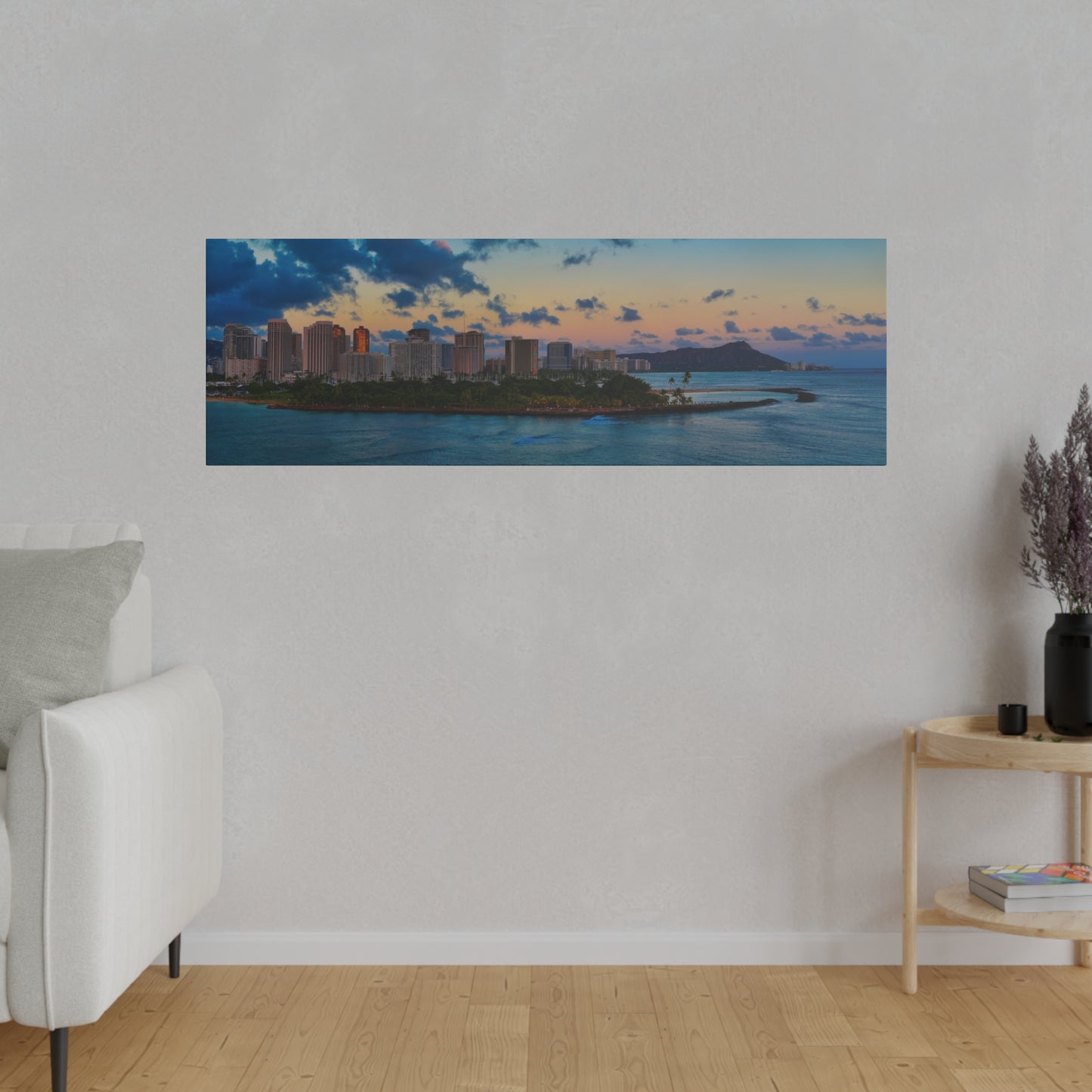Canvas Print - Diamond Head Sunset