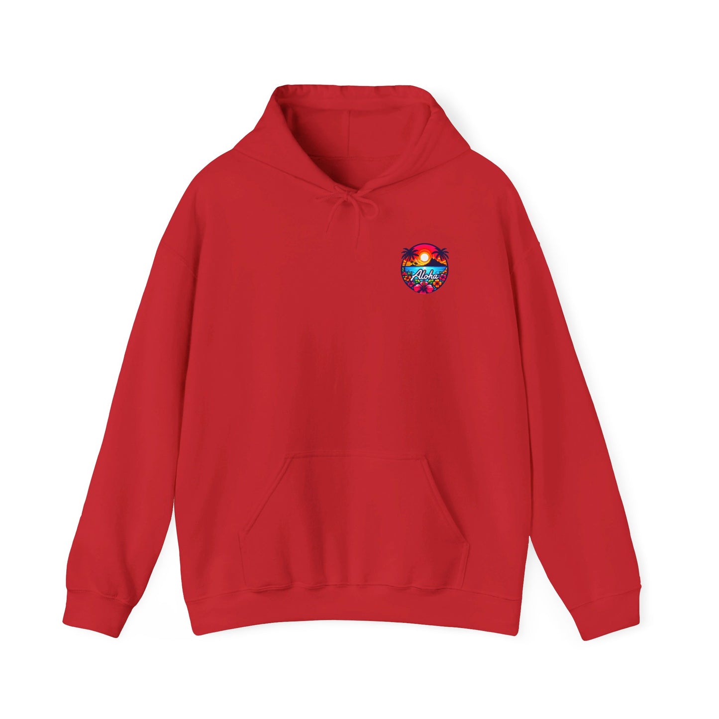 Unisex Aloha Hooded Sweatshirt