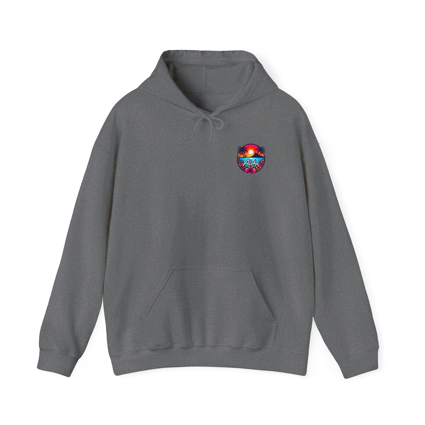 Unisex Aloha Hooded Sweatshirt