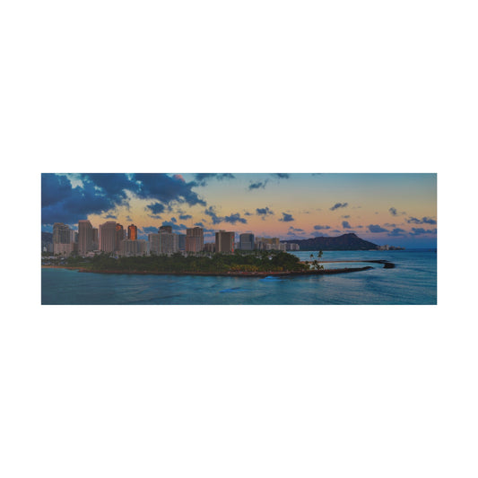 Canvas Print - Diamond Head Sunset