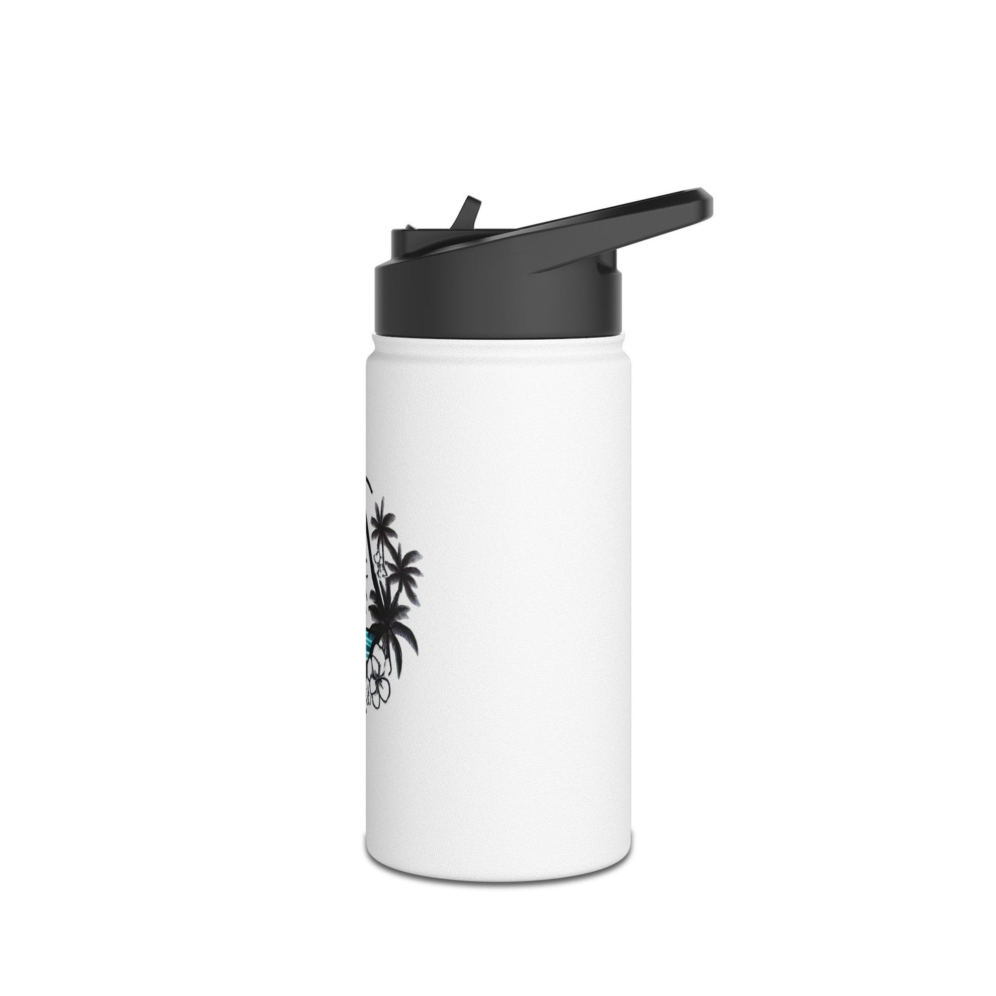 Made with Aloha Stainless Steel Water Bottle, Standard Lid