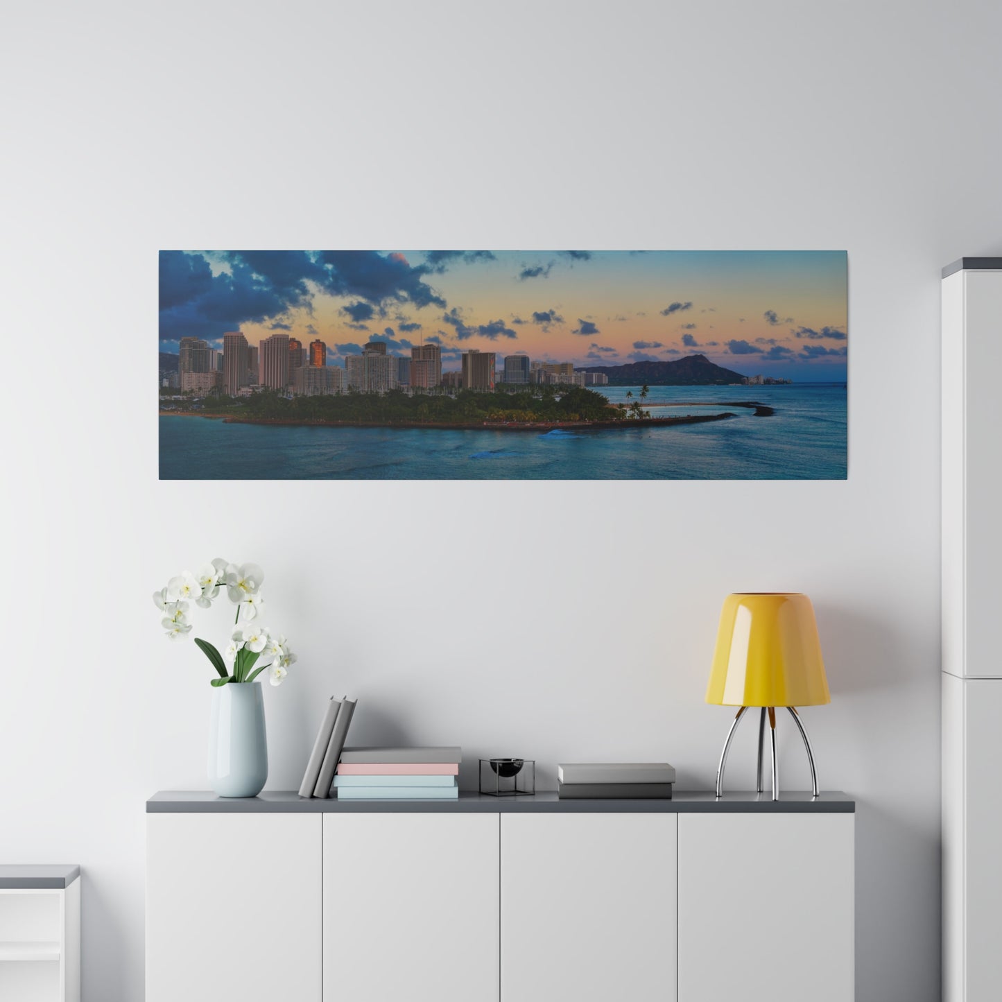 Canvas Print - Diamond Head Sunset